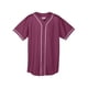 thumbnail image 1 of Augusta Sportswear Augusta Maillot delantero con botón de malla que absorbe la humedad con ribete trenzado, Ropa deportiva Augusta 593, 1 of 1