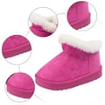 thumbnail image 5 of Quealent Winter Boots for Toddler Boys and Toddler Girls Hot Pink for Size 6.5, 5 of 5