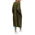 thumbnail image 3 of All Match Spring Fall Loose Long Knit Cardigan With Pocket, 3 of 5