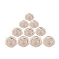 thumbnail image 4 of Miumaeov 12.6" Charger Plates Set of 24 Round Plastic Reef Plate Chargers for Dinner Plates Wedding Decor Party Rose Gold, 4 of 13