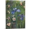 thumbnail image 1 of ARTCANVAS Wild Roses And Irises 1887 Canvas Art Print by John La Farge - Size: 26" x 18" (0.75" Deep), 1 of 9