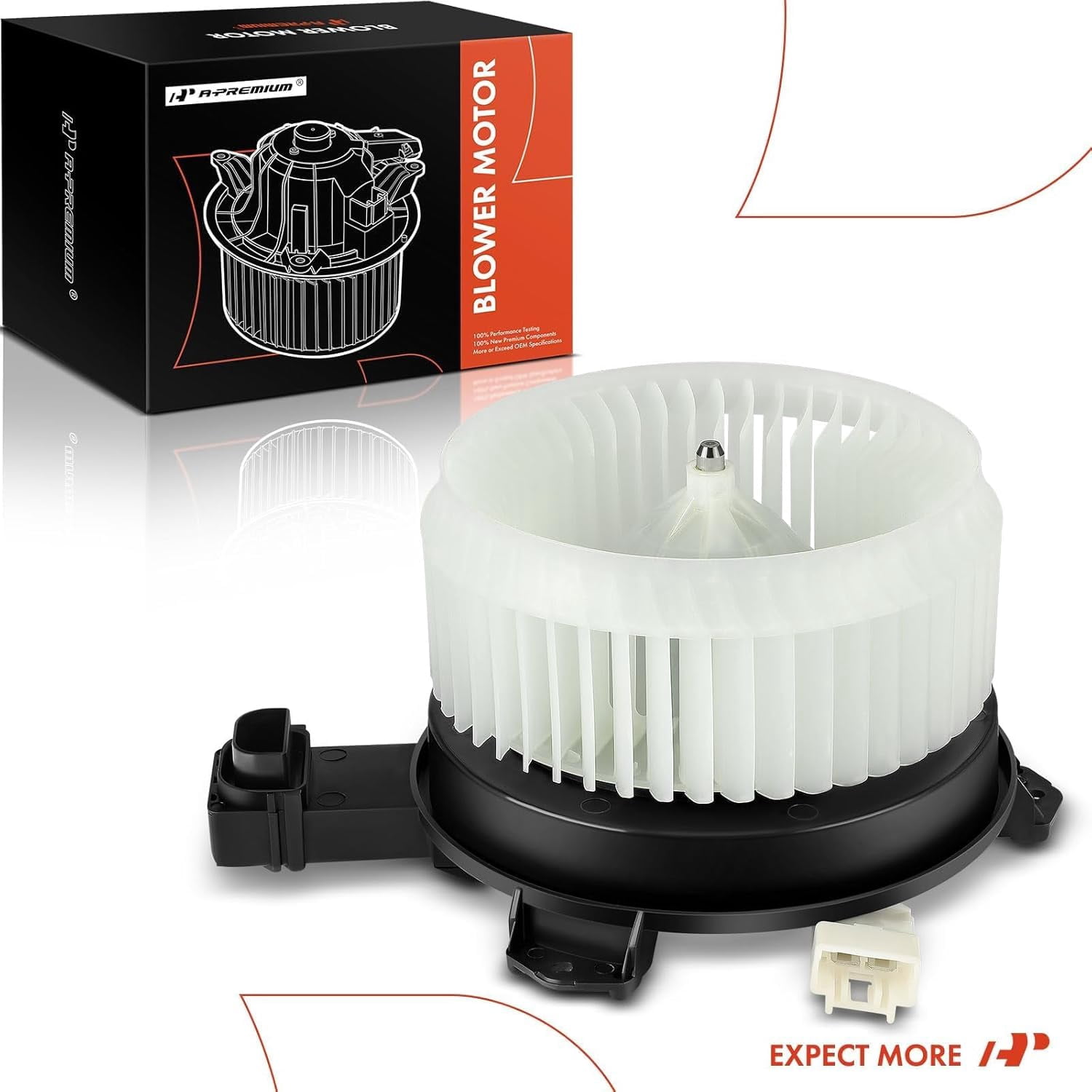 A-Premium Heater Blower Motor with Fan Cage Replacement for Honda Accord 2013-2017 Civic 2013-2015 CR-V Acura RDX ILX