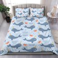 thumbnail image 3 of Juego de cama Narwhals, 3 of 4