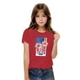 thumbnail image 4 of MKOSPLRT 3-10 Years Patriotic Shirts for Boys Girls Short Sleeve Crew Neck July 4th Tops USA Star Stripes Fourth July Tee Shirts, 4 of 8
