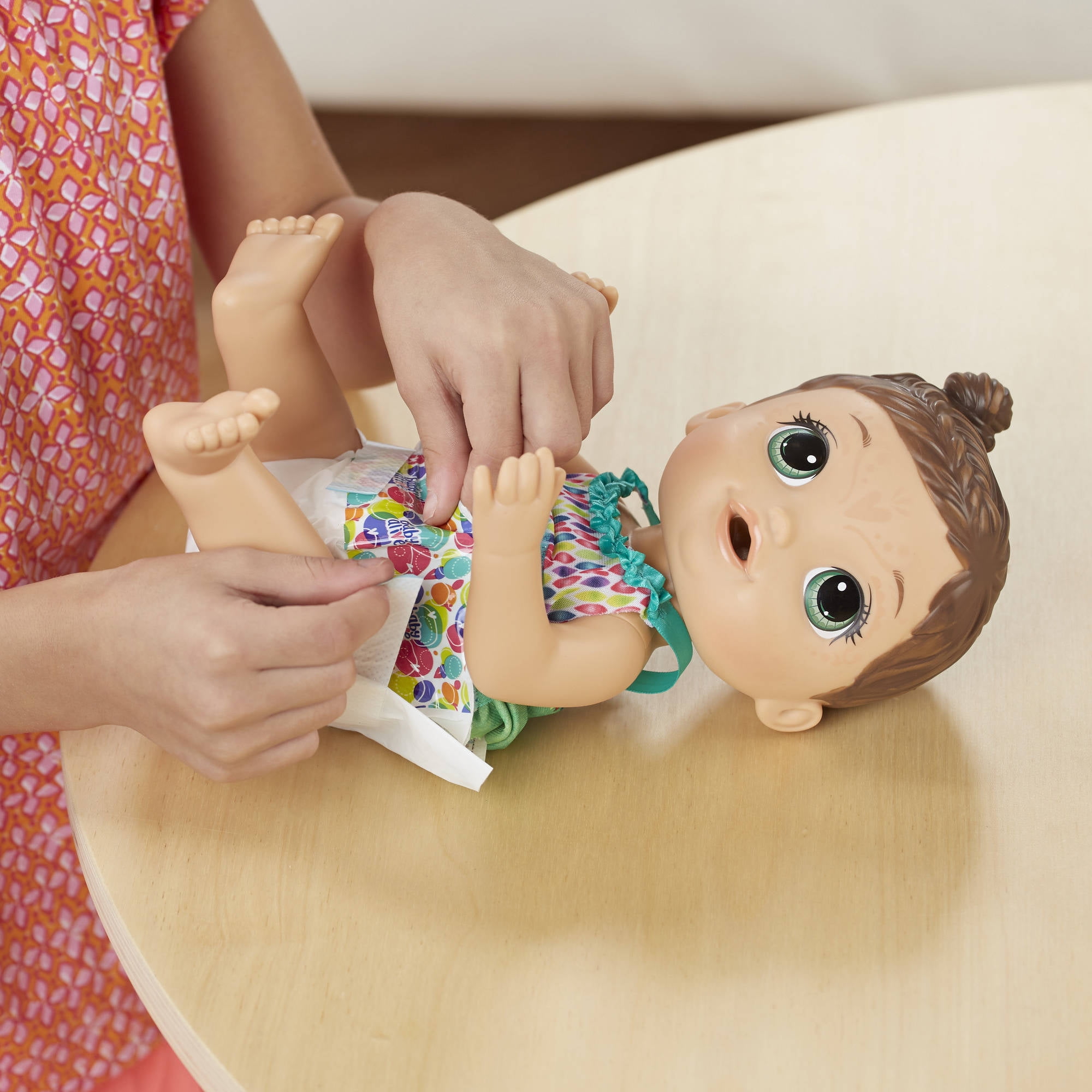 hasbro baby alive face paint fairy doll