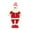 Santa Claus, variant on Gustave 18inch Christmas Figurines Santa Claus Snowman Standing Dolls Plush Toys Christmas Gift Xmas Holiday Home Decorations