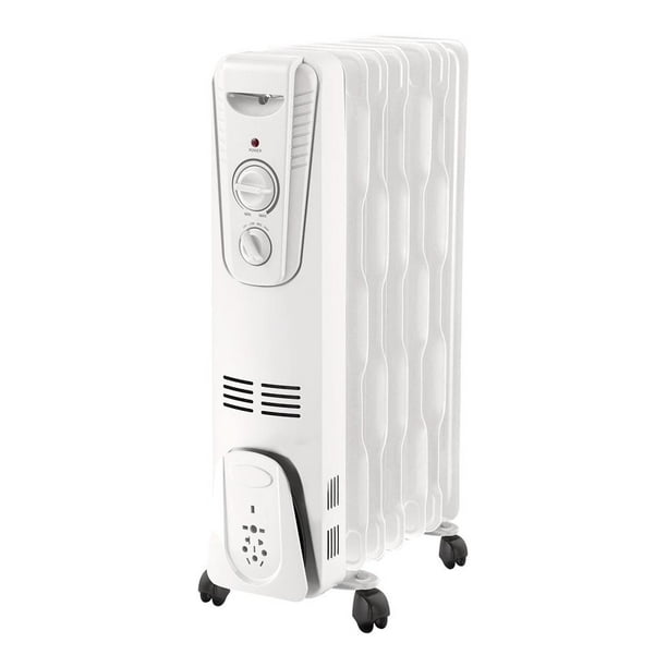 Calefactor de Aceite Atvio Oleoeléctrico 1500 W Blanco
