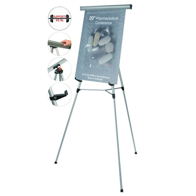 Telescoping Tripod Display Easel, Adjusts 35 Telescoping Tripod Display Easel, Adjusts 35
