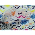 thumbnail image 5 of oneOone Cotton Poplin Sky Blue Fabric Ocean Life Craft Projects Decor Fabric Printed By The Yard 42 Inch Wide, 5 of 5