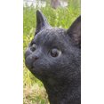 thumbnail image 5 of Statue d'Animal de Décoration de Jardin Chat Noir Marchant Regardant à Gauche Statue, 5 of 5