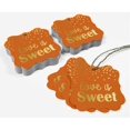 thumbnail image 5 of Inkdotpot Love Is Sweet Wedding Bottle Tag Real Gold Foil Favor Bracket Shape Hang Tags Pack Of 100, 5 of 7