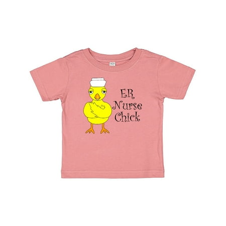 

Inktastic ER Nurse Chick Gift Baby Boy or Baby Girl T-Shirt