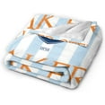 thumbnail image 2 of Baker University Fleece Blanket, Very Soft Microfiber Flannel Blanket for Couch Warm and Cozy for All Seasons, 2 of 6