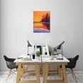 thumbnail image 7 of 12x16 FramePerfect Holder for Your Oil Paintings and Wall Art Prints, Vintage Sunset Home Office Decor, 7 of 7