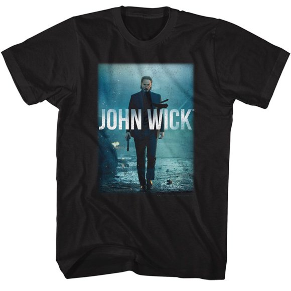 John Wick Dvd Cover Art Black Adult T-Shirt