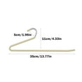 thumbnail image 3 of ¡No Te Lo Pierdas!, Percha para pantalones con forma de 2 Percha para pantalones con forma de 2 Artefacto de almacenamiento para armario de acero inoxidable antideslizante para el hogar Akmoler, 3 of 9