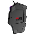 thumbnail image 3 of One-Handed Gaming Keyboard Durable Colorful Light Practical Convenient gaming typing tool typing tool Gaming Keypad, 3 of 9
