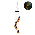 thumbnail image 2 of Calabaza Luz Solar Calabaza Campanilla De Viento Única 7 Cambio De Color Linterna Decorativa Colgante Para Patio Al Aire Libre Decoración De Patio Trasero Speravity HA016170-00, 2 of 6