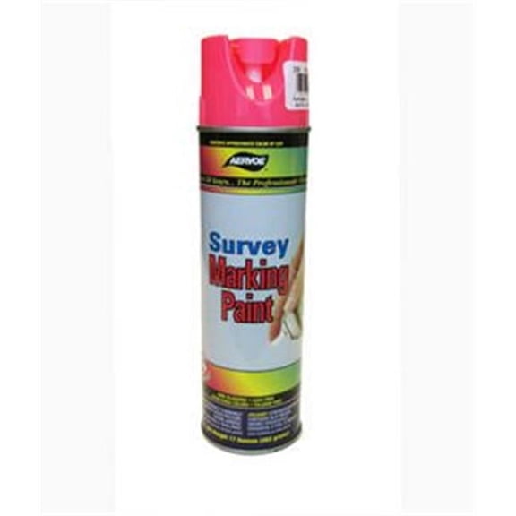 Aervoe 229 Fluorescent Survey Marking Paint, 20 oz Aerosol