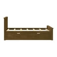 thumbnail image 4 of Max & Lily Twin Bed Frame with Trundle, Classic Solid Wood Platform Bed with Storage, 4 of 8