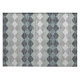 thumbnail image 2 of Addison Rugs Chantille Indoor/Outdoor Transitional Geometric Gray Washable Rectangle Rug, 1'8" x 2'6", 2 of 6
