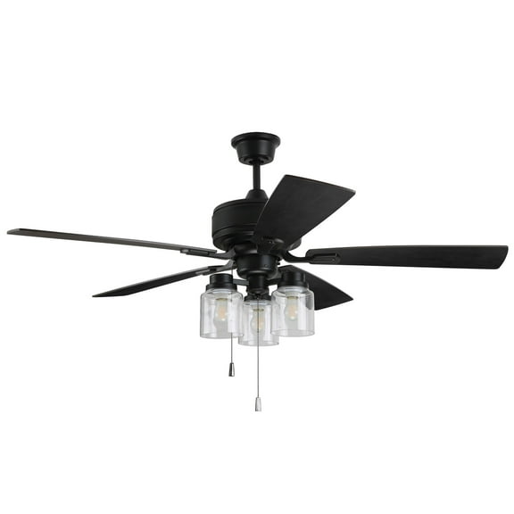 KTE52FB5 Craftmade Lighting Kate - 52 Inch 5 Blade Ceiling Fan with Light Kit
