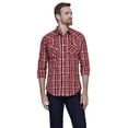 thumbnail image 1 of Camisa Vaquera Wrangler Hombre Painted Desert W05 rojo XG, 1 of 5