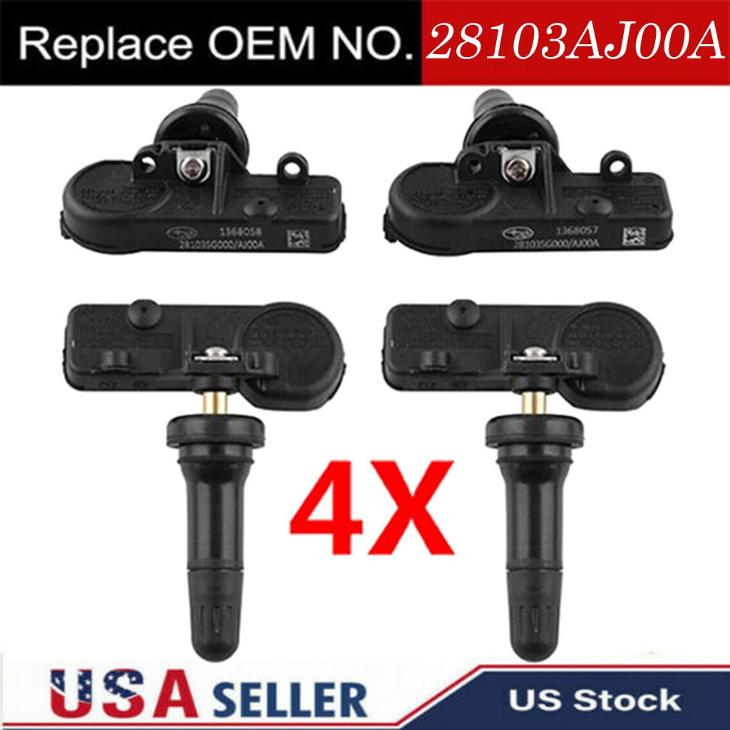 Morningtime 4pc Tpms Tire Air Pressure Sensor For SUBARU 20082016