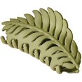 thumbnail image 1 of Pinzas para el cabello En forma de hoja Muchos dientes Clips de garra grandes 3.5 pulgadas Hojas antideslizantes Pasador para atrapar el cabello Abrazadera de mandíbula Horquillas para mujeres niñas C, 1 of 5