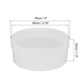 thumbnail image 2 of Unique Bargains Diffuser Bounce Dome Soft Box Light Flashlight Diffuser Cap for Camera Photography Studios White 2 Pack, 2 of 4