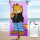 thumbnail image 1 of Toalla de baño GarField, toalla de playa de microfibra de secado rápido, toalla de baño de gran tamaño a prueba de arena para adultos y niños, accesorios de playa para viajes y campamentos para, 1 of 8