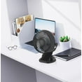 thumbnail image 2 of Ventilateur à pince rechargeable Mainstays en noir, 2 of 5