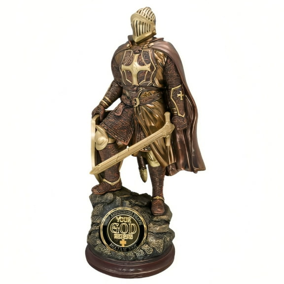 The Bradford Exchange The Lord's Strength Religious Sculpture Collection Issue #9 Your God Reigns 12-inches