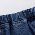 thumbnail image 7 of Toddler Boys Jeans Casual Demin Pants Elastic Waist Cinched Bottom Jean Trousers with Pocket Loungewear Sky Blue,6 Years, 7 of 7