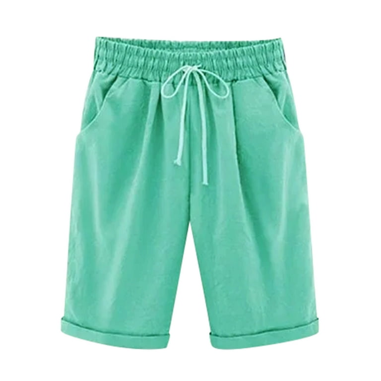 Neon shorts plus size best sale