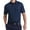 Peacoat, variant on NEW Men's Callaway Golf All-Over Chevron Printed Polo Galaxy Blue Small