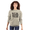 thumbnail image 3 of US Army Logo My Mom Defending Freedom Sweatshirt for Men or Women Brisco Brands 4X, 3 of 6