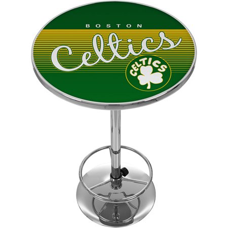 Boston Celtics Hardwood Classics NBA Chrome Pub Table