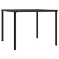 thumbnail image 3 of vidaXL 2 Piece Garden Dining Set with Cushions Grey Poly Rattan, 3 of 5