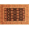 thumbnail image 1 of Ahgly Company Indoor Rectangle Oriental Orange Traditional Area Rugs, 2' x 3', 1 of 4