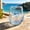 B, variant on Coastal Sea Animal Printed Glass Cups, Hand-Painted Sea Creature Drinking Tumblers, Nautical Beach Glassware for Seaside Home Decor