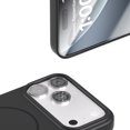 thumbnail image 4 of Allytechgroup Case for iPhone 17 Pro Max, Support Wireless Charging Anti-Fingerprint Hard PC Slim Lightweight Non-Slip Rugged Shockproof Protective Magnetic Back Cover for iPhone 17 Pro Max, Black, 4 of 7