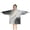 Black White Gold, variant on Black Gold Marble Pattern Blanket Hoodies for Kids 6-13YR Oversize Wearable Blanket Hoodies for Boys Girls Teens