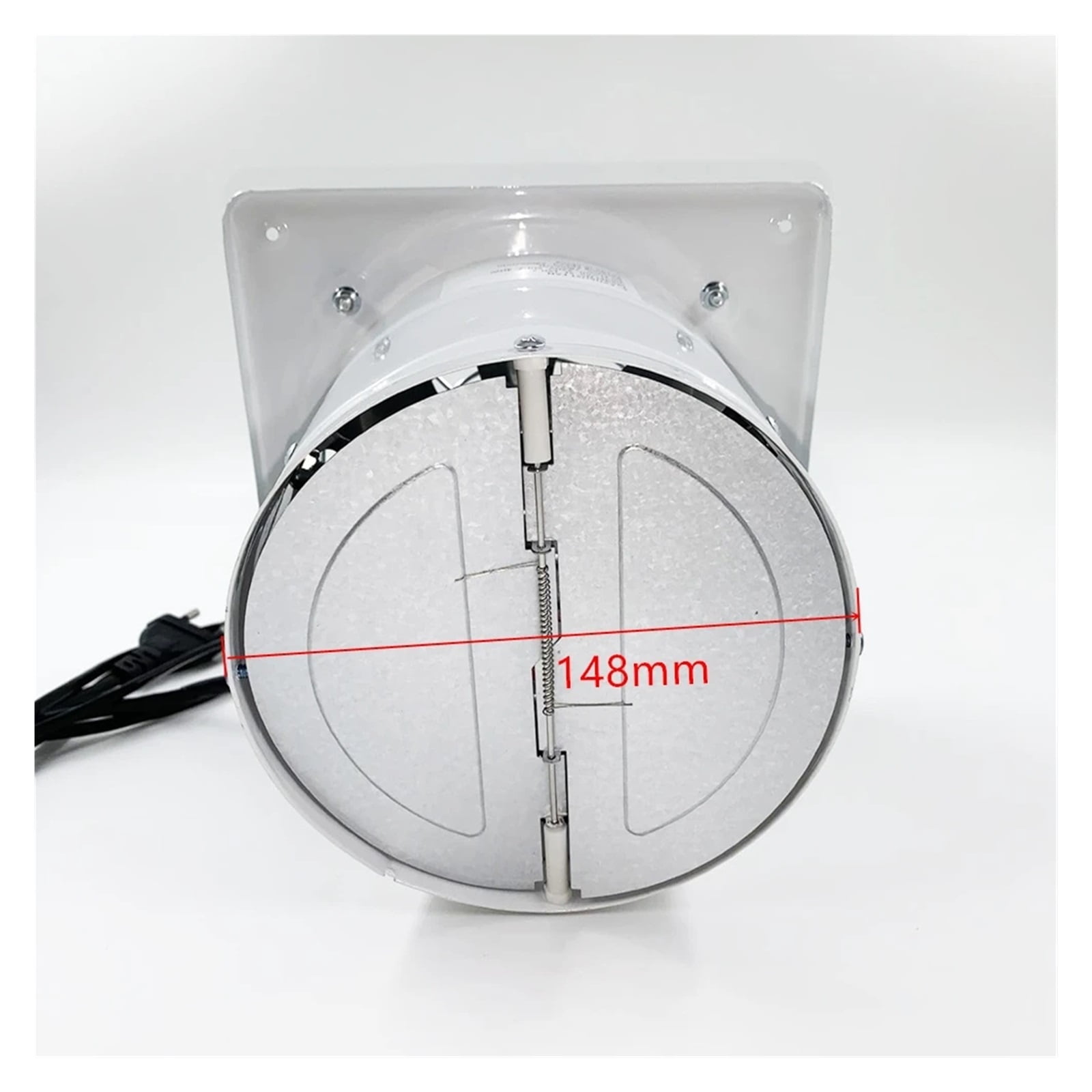 6 Inch Duct Exhaust Pipe Fan For Bathroom Toilet Air Ventilation Speed Adjustable