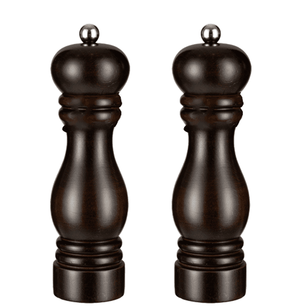 Salt and Pepper Grinder Set,Manual Pepper Mills with Adjustable