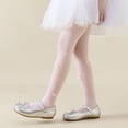 thumbnail image 4 of UAYOTSE Girls Sparkle Rhinestone Sheer Tights Soft Thin Dance Pantyhose for Daily Party Wear,Sizes 8-12 Years, 4 of 6