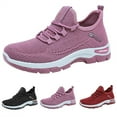thumbnail image 3 of NOKIO Women’s Orthopedic Arch Support Sneakers - Breathable Mesh Walking Shoes Lightweight Casual Athletic Shoes for Spring Summer Fall Comfortable Fly Woven Design, 3 of 7