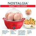 MyMini Premium 7Egg Cooker, Red