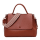 thumbnail image 1 of Bolso Bandolera Couro Piel Para Mujer Gran Capacidad Cafe, 1 of 5
