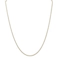 thumbnail image 1 of Solid 14k Yellow Gold 1.2mm Round Snake Chain Necklace 18" - with Secure Lobster Lock Clasp, 1 of 5